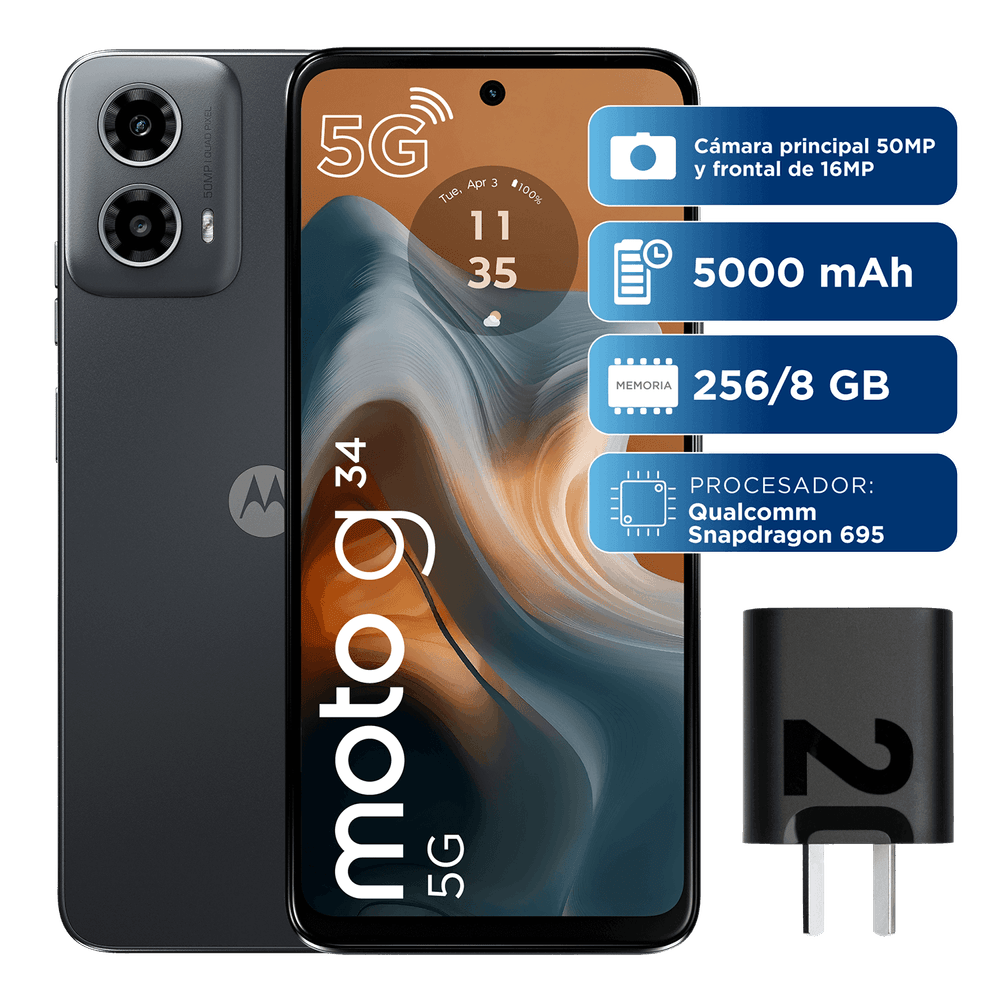 MOTO G34 8+256 GB